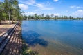 Ã¢â¬ÅSrah SrangÃ¢â¬Â reservoir for king in past at Angkor Royalty Free Stock Photo